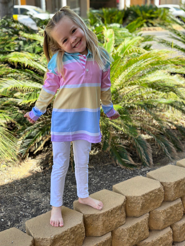 MARNIE Rugby Striped Fishing Jersey