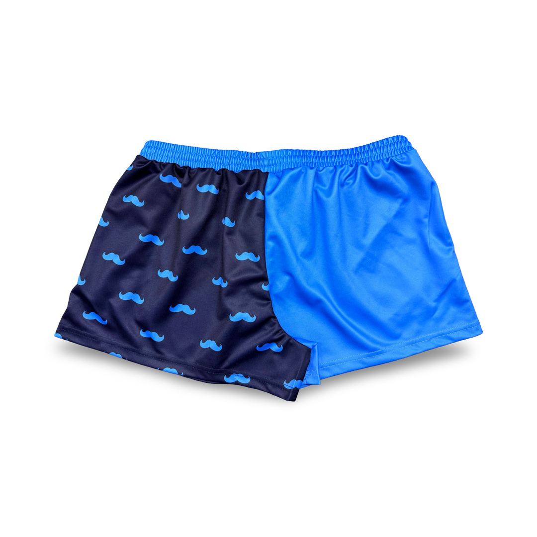 Movember Footy Shorts with pockets