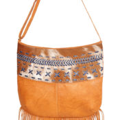 Handcrafted Boho Cowhide and Leather Bag