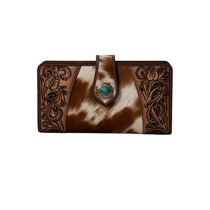 ROSCOE Tooled Leather Wallet