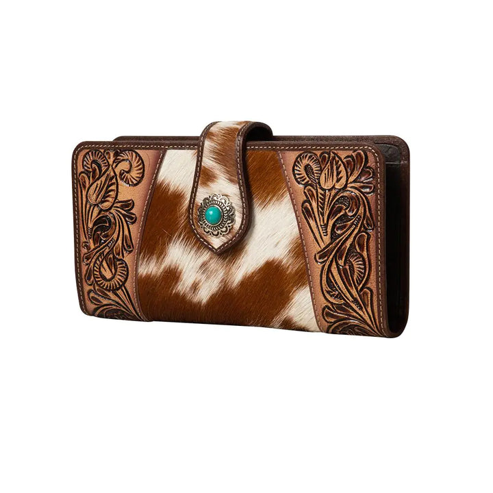 ROSCOE Tooled Leather Wallet