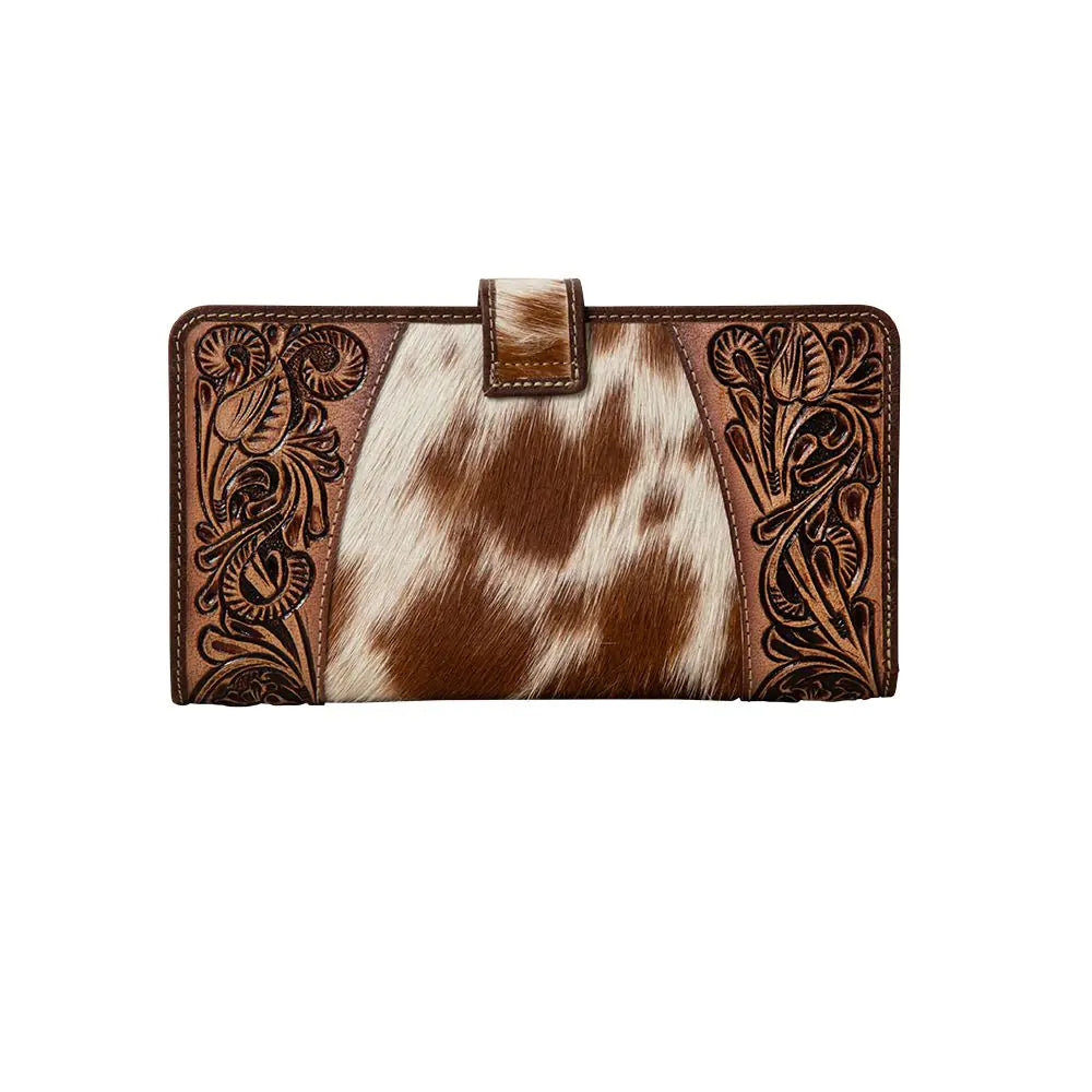 ROSCOE Tooled Leather Wallet