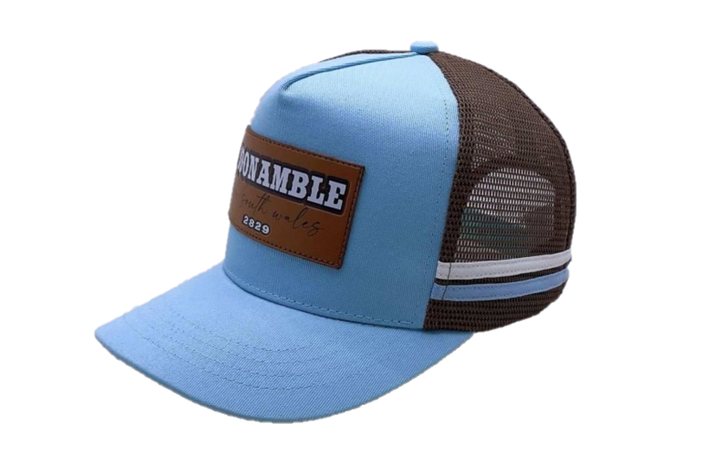 Coonamble High Profile Trucker Cap - Baby Blue